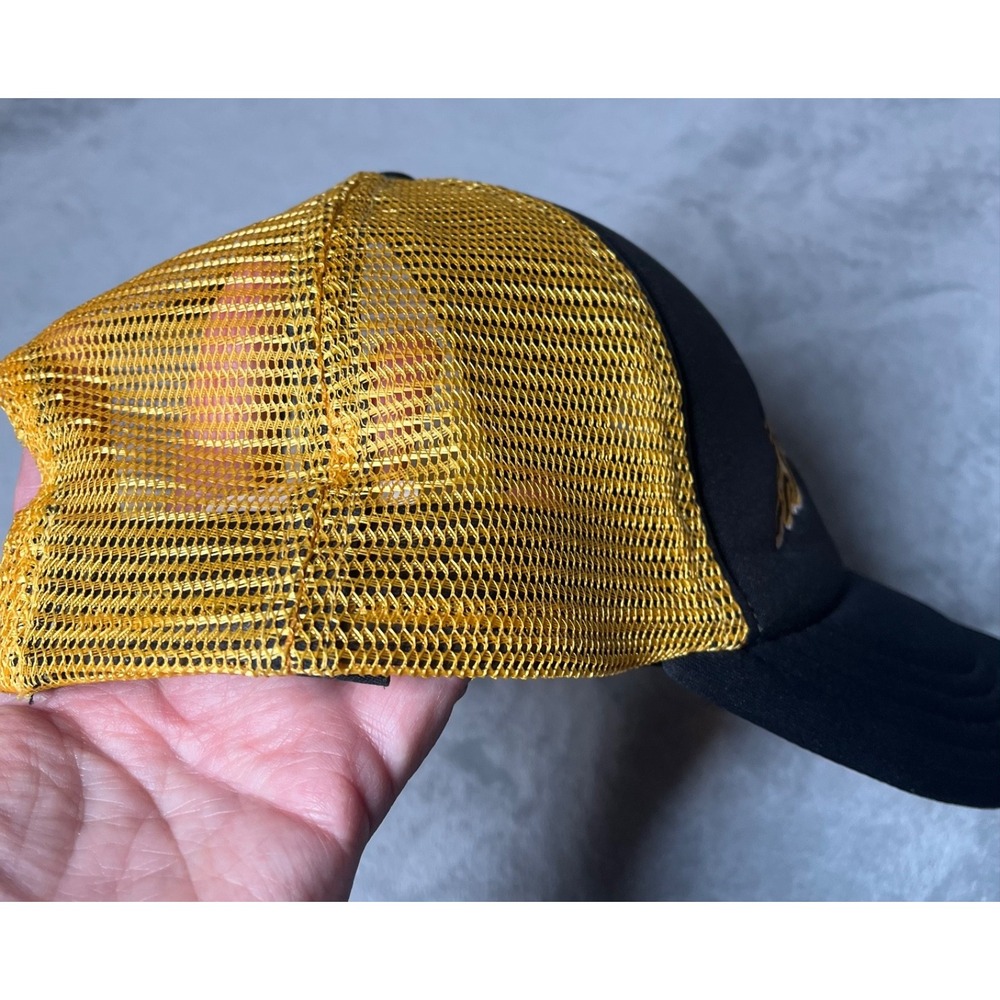 EASTON Hockey Trucker Hat Cap Black Gold Mesh Adjustable One Sz  Fits Most Sport - Picture 5 of 12